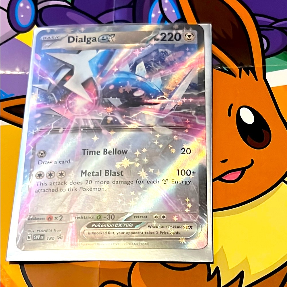Dialga ex Black Star Promo Pokémon Card Holo